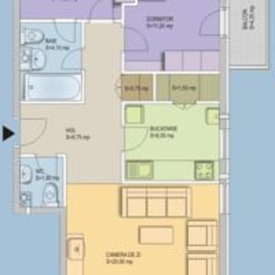 Apartmán Mountain View Nest Sinaia Exteriér fotografie